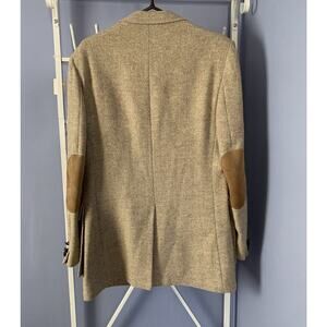 Northampton Wool blazer beige men’s elbow patches 31L